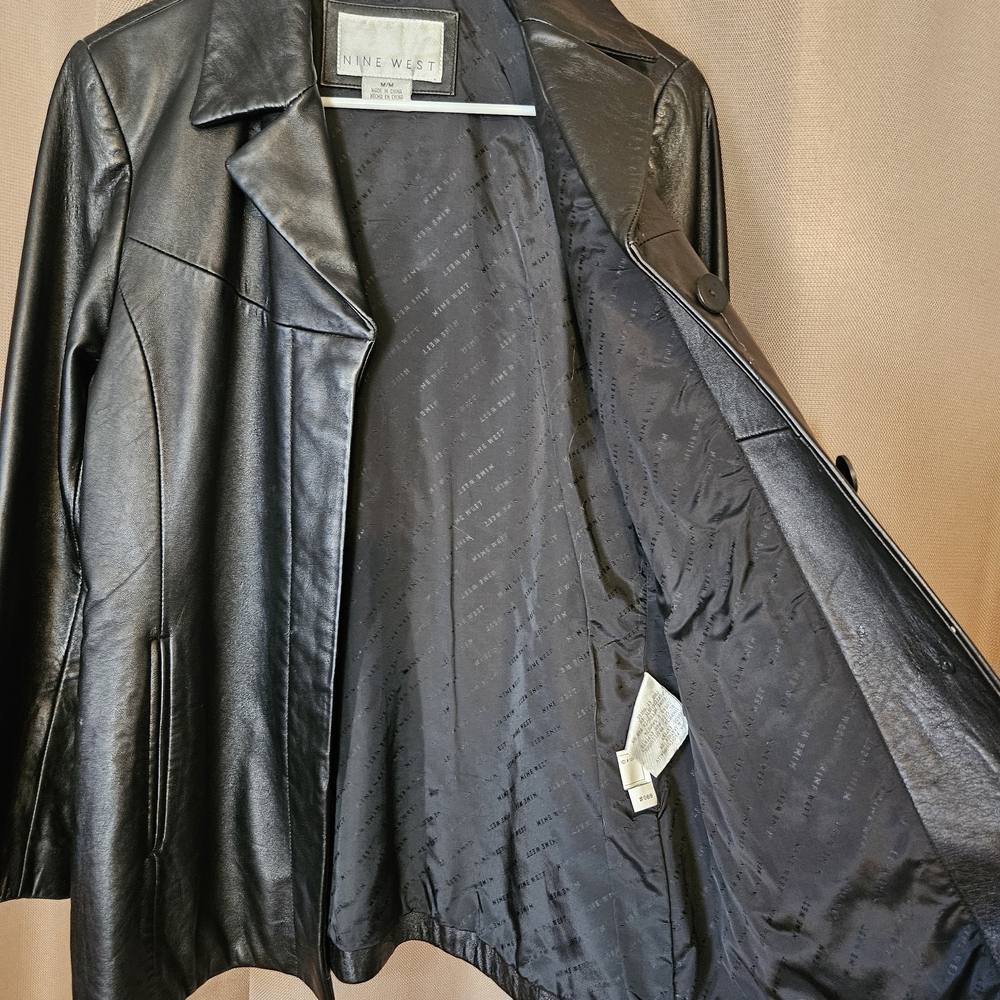 Black Leather Jacket - Picture 13 of 14
